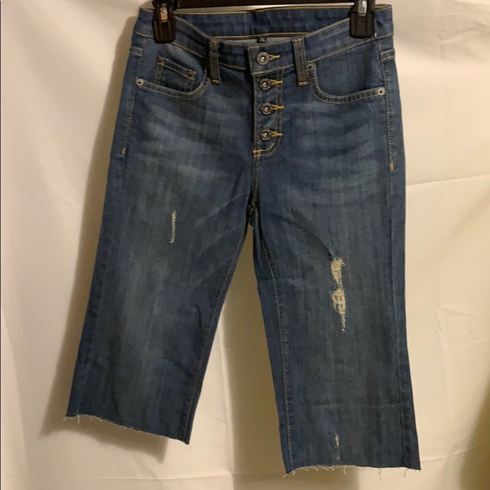Brand New Carmar Anze Raw Hem Jean Shorts